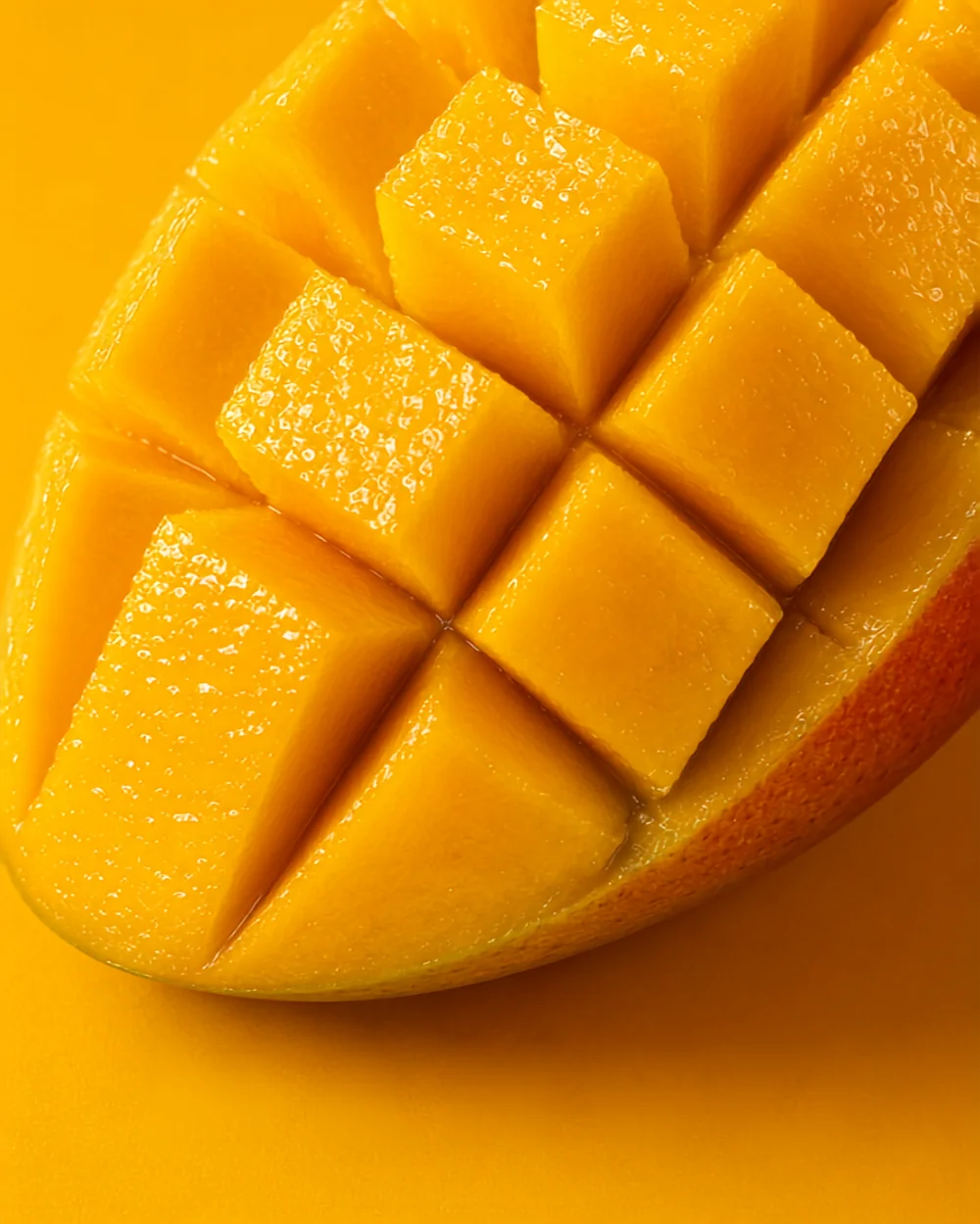 Mango en cubos